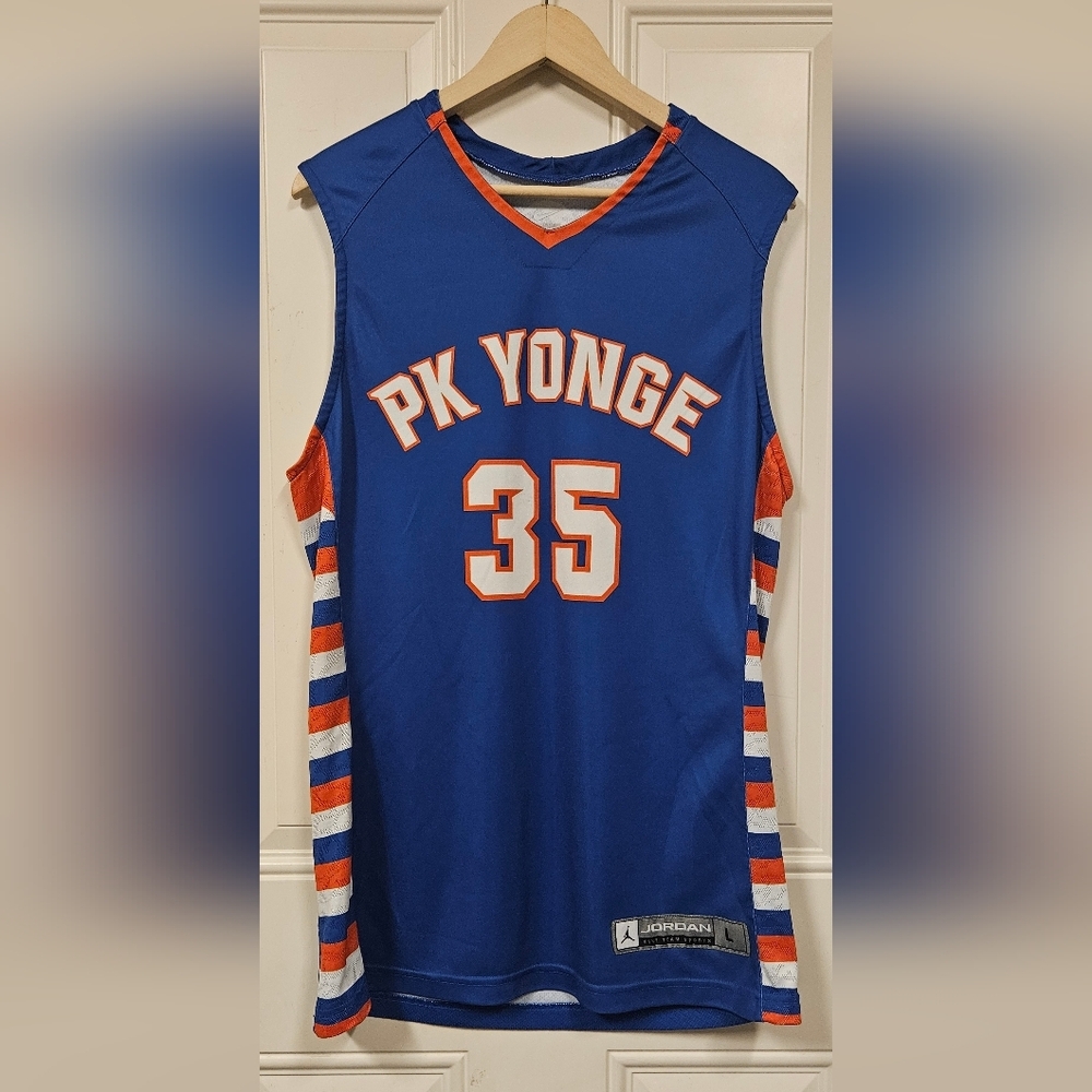 PK Yonge Jordan nike team sport jersey boy teen jersey tank size L